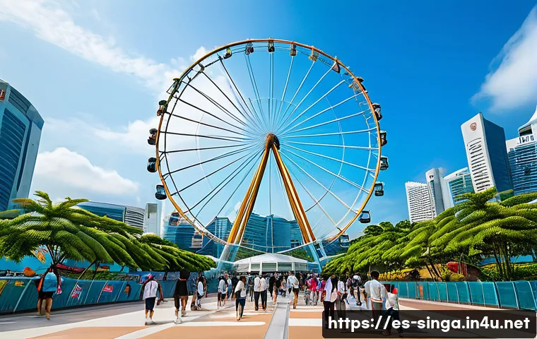 싱가포르 플라이어 대관람차 관련 이미지 1