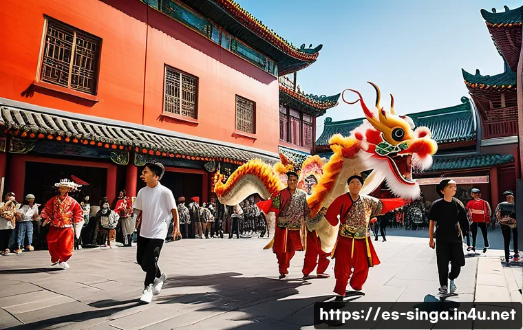 싱가포르 길거리 공연 관련 이미지 1